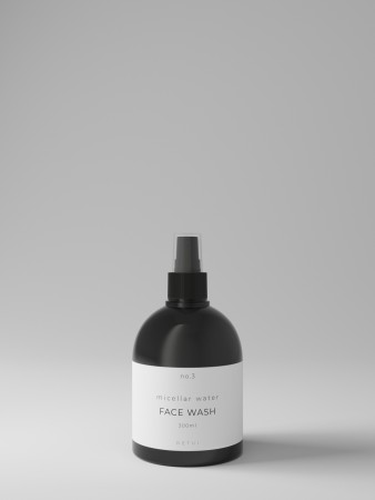 no.3 face wash - smoke - spray
