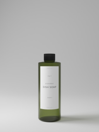 no.1 dish powder - olive green - kork