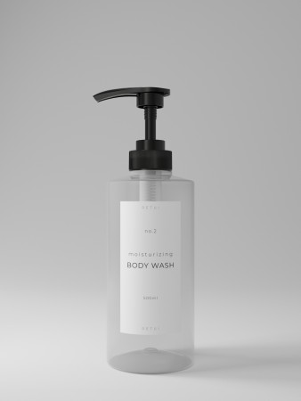 no.2 body wash - clear - pumpe