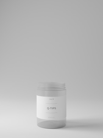 no.9 krukke - clear