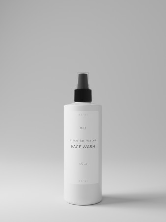 no.1 face wash - white - spray