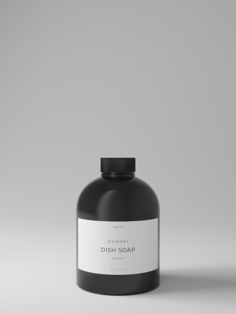 no.4 dish powder - smoke - kork