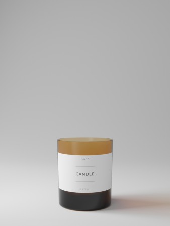 No.13 lysglass - amber