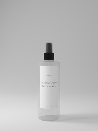 no.1 face wash - clear - spray